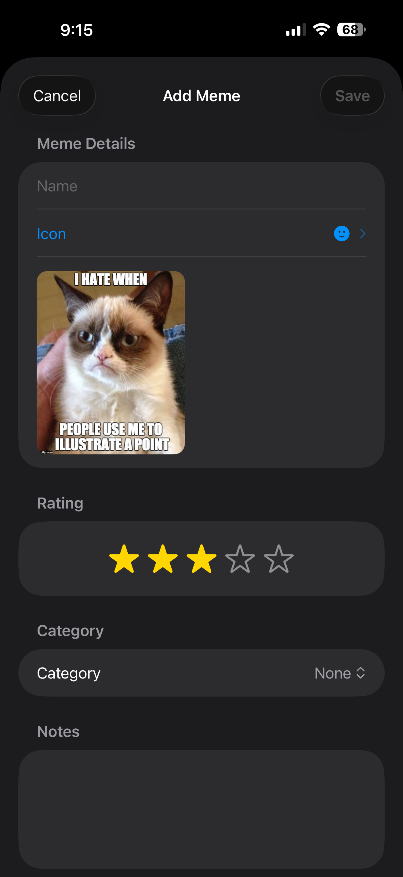 MemeCatcher Tags