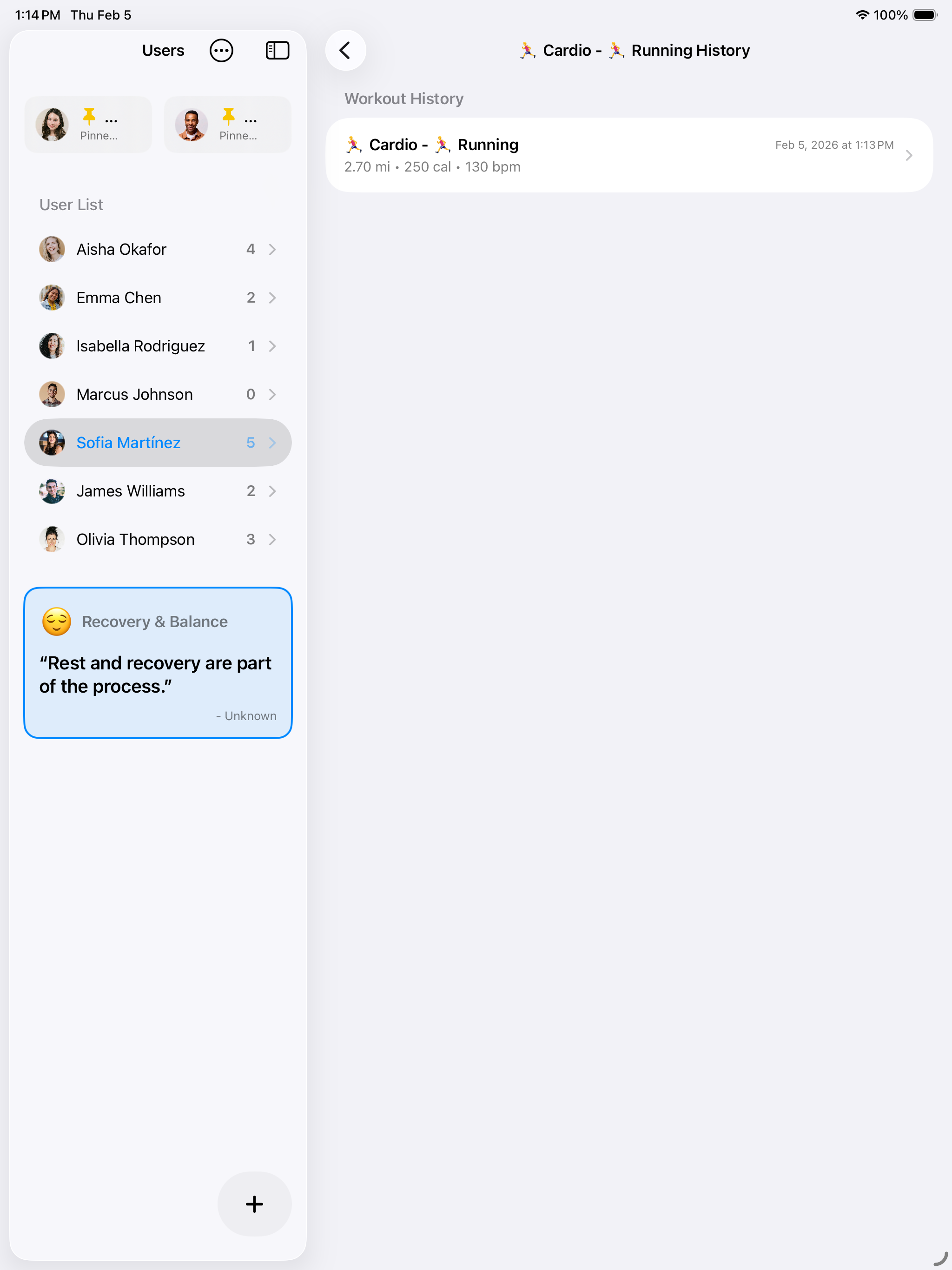 MiMotivo iPad Settings
